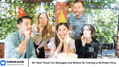 35+ Best Thank You Messages and Wishes for Coming to Birthday Party