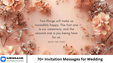70+ Invitation Messages for Wedding