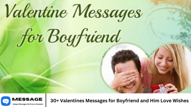 30+ Valentines Messages for Boyfriend and Him Love Wishes