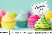15+ Thank You Messages to Boss for Birthday Wishes