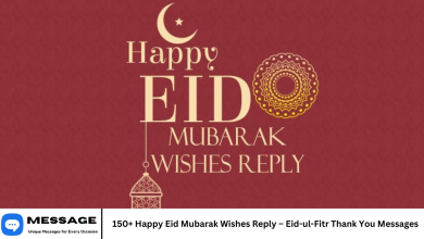 150+ Happy Eid Mubarak Wishes Reply – Eid-ul-Fitr Thank You Messages