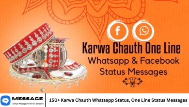 150+ Karwa Chauth Whatsapp Status, One Line Status Messages