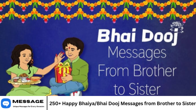 250+ Happy Bhaiya/Bhai Dooj Messages from Brother to Sister