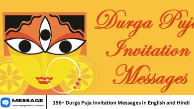 156+ Durga Puja Invitation Messages in English and Hindi